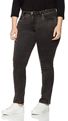 Zizzi Women's J10124A Jeans, (Grey Denim), W48/L32