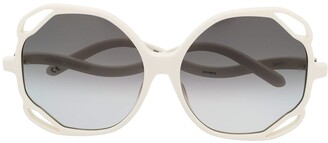Linda Farrow Jerry oversized sunglasses