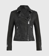 Thumbnail for your product : AllSaints Neve Quilted Leather Biker Jacket