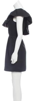 Rebecca Taylor One-Shoulder A-Line Dress