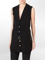Thumbnail for your product : Calvin Klein Womens 4-Pocket Soft Camp Vest Jacket