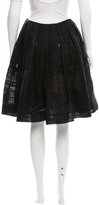 Thumbnail for your product : Paul Smith Textured A-Line Skirt