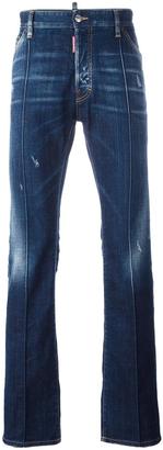DSQUARED2 Richard creased jeans - men - Cotton/Polyester/Spandex/Elastane - 46