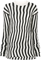 Helmut Lang - Ivory knit top - women - Nylon/Polyester/Mohair/Laine - M