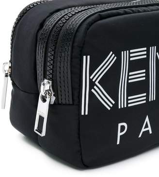 Kenzo logo print wash bag
