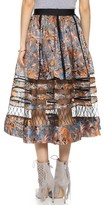 Thumbnail for your product : Zimmermann Riot Suspend Skirt