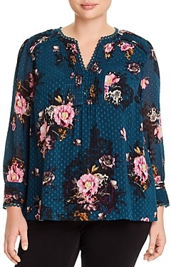 bloomingdales plus size tops