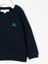 Thumbnail for your product : Burberry Kids waffle knit jumper