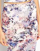 Thumbnail for your product : Warehouse Scuba Floral Print Co-Ord Skirt