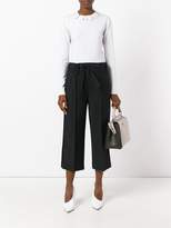 Thumbnail for your product : Fendi cropped tailored trousers