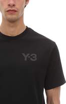 Thumbnail for your product : Y-3 Y 3 Logo Cotton Jersey T-shirt