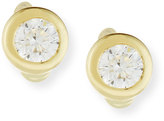 Thumbnail for your product : Roberto Coin 18K Yellow Gold Diamond Stud Earrings
