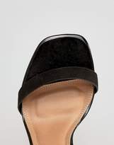 Thumbnail for your product : ASOS Design Hideaway Wide Fit Heeled Sandals