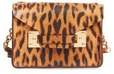 Thumbnail for your product : Sophie Hulme Milner Nano Leather Crossbody Bag - Brown