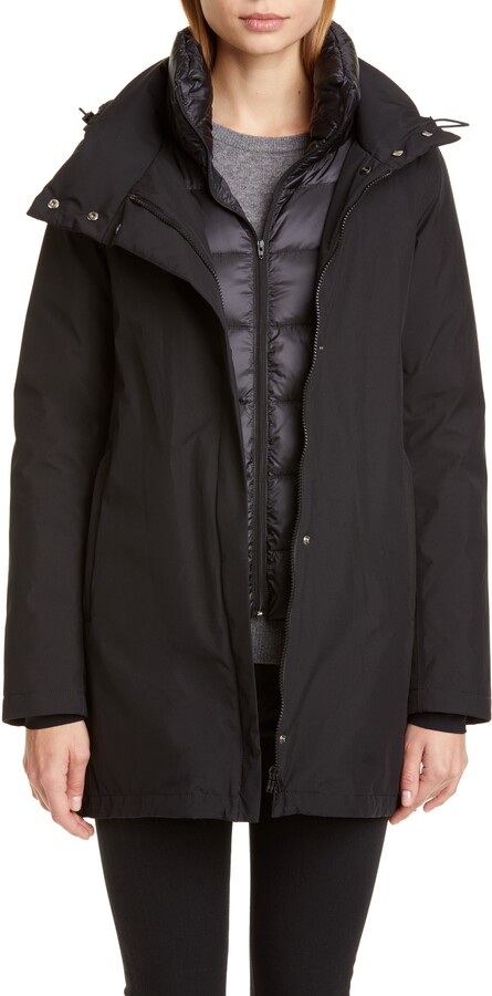 Herno Gore-Tex® Coat with Removable Down Bib - ShopStyle
