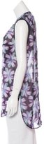 Thumbnail for your product : Sandro Sleeveless Floral Print Top