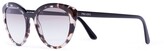 Thumbnail for your product : Prada Printed Cat Eye Sunglasses