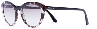 Prada Printed Cat Eye Sunglasses