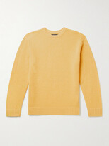 Thumbnail for your product : Beams Cashmere and Silk-Blend Sweater - Men - Yellow - S