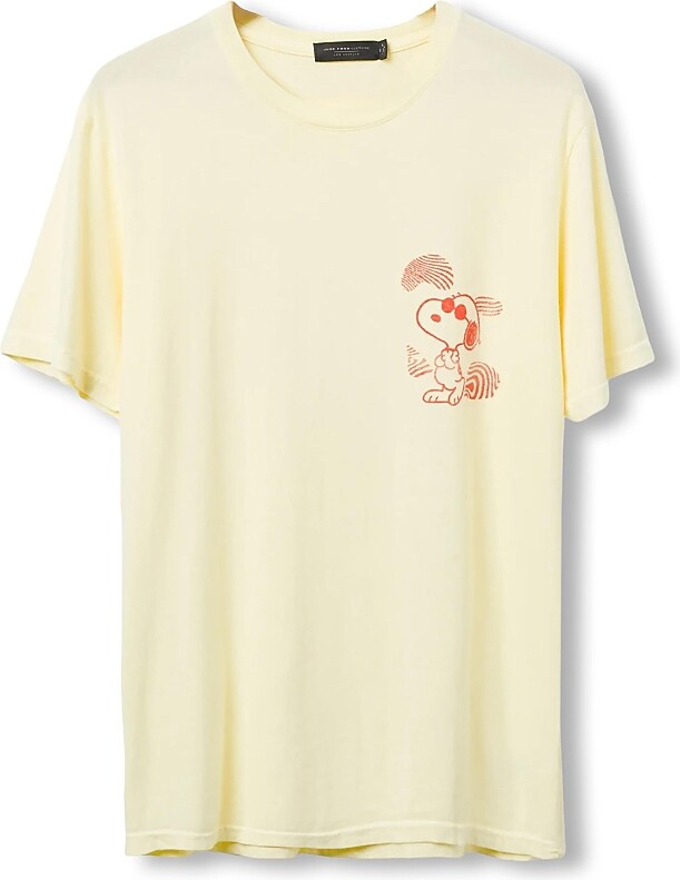 Junk Food Clothing Unisex Peanuts Snoopy Day Trippin' Vintage Tee