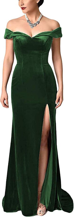 formal green dresses