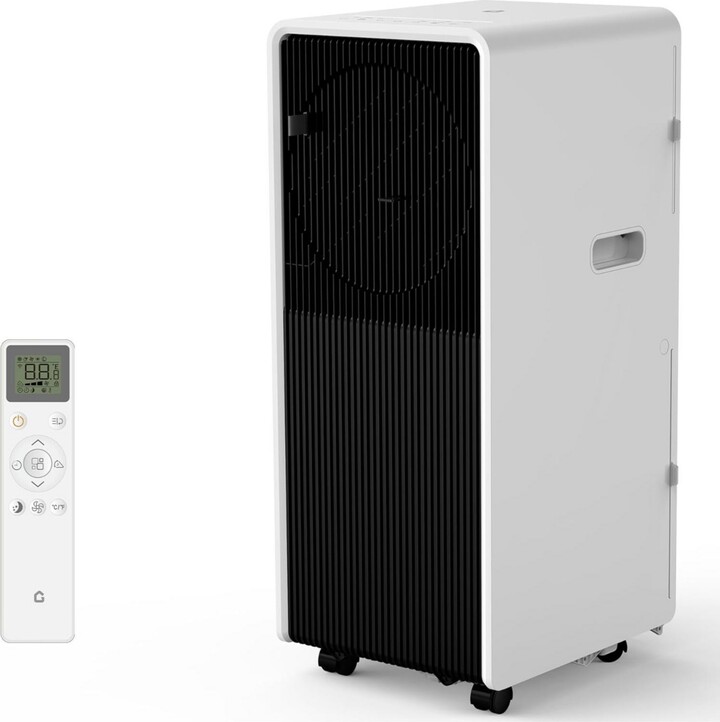 gaomon 14000 Btu Portable Ac with Remote 3-in-1 Drainage-Free Unit Dehumidifier & Fan Black