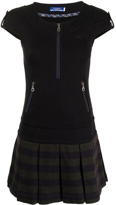 Burberry Pre-Owned Stripe-Detail Mini Dress