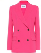 Thumbnail for your product : MSGM Crepe blazer