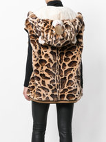 Thumbnail for your product : Dolce & Gabbana leopard print faux fur gilet