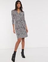 Thumbnail for your product : French Connection Animal Meadow jersey dress in pink