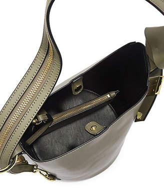Calvin Klein Karsyn Leather Bucket Bag