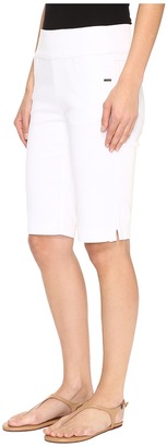 FDJ French Dressing Jeans - D-Lux Denim Pull-On Bermuda in White Women's Shorts