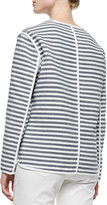 Thumbnail for your product : Lafayette 148 New York Charlane Striped Topper Jacket