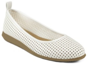 perforated flats women's shoes