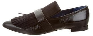 Proenza Schouler Leather Fringe Loafers