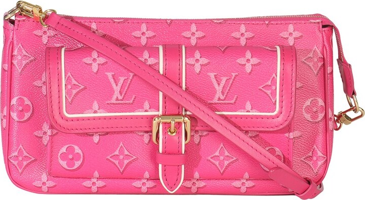 Louis Vuitton Pink Monogram Canvas Fall For You Maxi Multi-Pochette Accessoires (Authentic Pre-Loved)