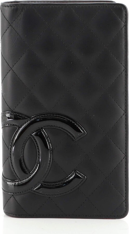 Chanel Cambon Bifold Wallet Quilted Lambskin Long - ShopStyle