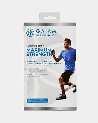 Gaiam Black Training Equipment - Performance Flatband Loop Maximum Strength