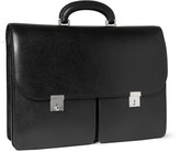 Thumbnail for your product : Valextra Cross-Grain Leather Briefcase