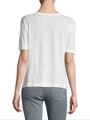 Zadig & Voltaire Kanye Pointelle Cotton Tee