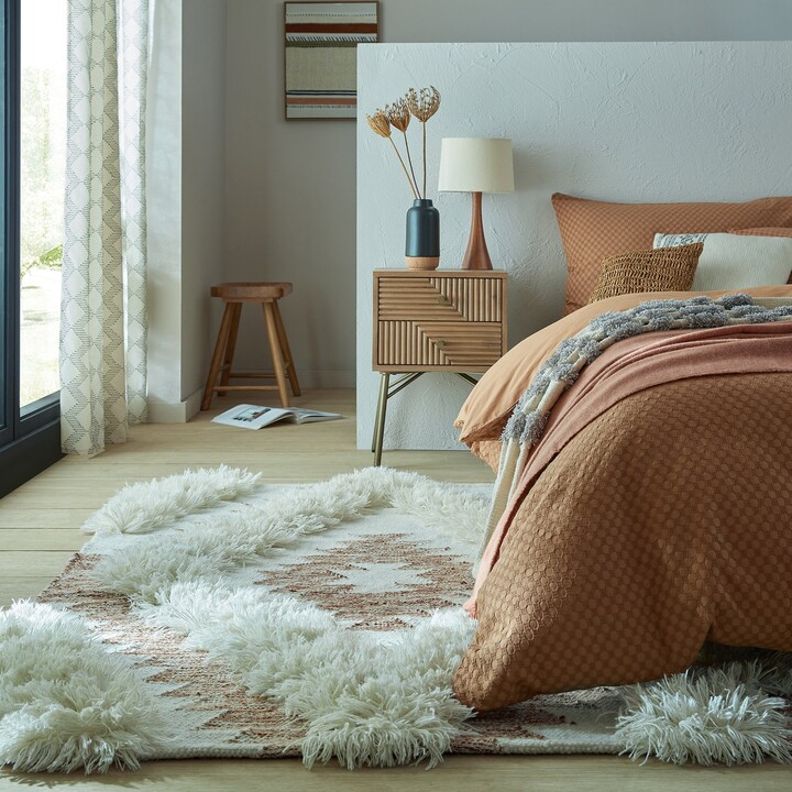 Dunelm Exclusive Amrita Wool Handwoven Rug Amrita Butterscotch ShopStyle