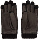 Thumbnail for your product : Gucci Black Layered Driving Gloves