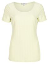 Thumbnail for your product : Per Una Cotton Rich Textured T-Shirt