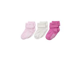 Jefferies Socks Non-Skid Turn Cuff 3-Pack (Infant/Toddler)