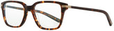 Thumbnail for your product : Oliver Peoples Men's Stone Rectangle Fashion Glasses, Matte Sable Tortoise