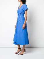 Thumbnail for your product : A.L.C. short-sleeve flared midi dress