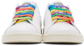 Thumbnail for your product : Stella McCartney White and Multicolor adidas Originals Edition Stan Smith Sneakers