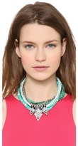 Thumbnail for your product : Elizabeth Cole Beaded Navette Station Necklace