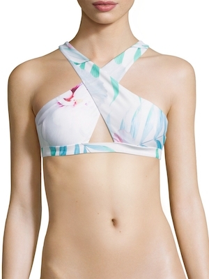 6 Shore Road Isla Printed Bikini Top
