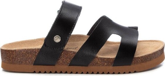 Xti XTIWomen'sComfortSlipOnSandals144124Black6